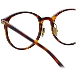 Linda Farrow - Forster A Oval Optical Glasses in Tortoiseshell - LF59AC2OPT - Linda Farrow Eyewear - Avvenice