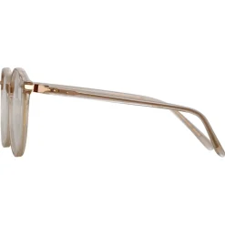 Linda Farrow - Forster Oval Optical Glasses in Ash - LF59C4OPT - Linda Farrow Eyewear - Avvenice