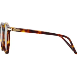 Linda Farrow - Forster Oval Optical Glasses in Tortoiseshell - LF59C2OPT - Linda Farrow Eyewear - Avvenice