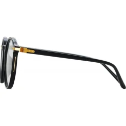 Linda Farrow - Forster Oval Optical Glasses in Black - LF59C1OPT - Linda Farrow Eyewear - Avvenice