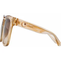 Linda Farrow - Freya Square Sunglasses in Ash - LFL1175C4SUN - Linda Farrow Eyewear - Avvenice