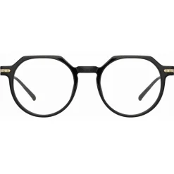Linda Farrow - Griffin A Oval Optical Glasses in Black - LF50AC1OPT - Linda Farrow Eyewear - Avvenice