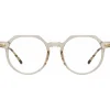 Linda Farrow - Griffin Oval Optical Glasses in Ash - LF50C5OPT - Linda Farrow Eyewear - Avvenice