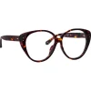 Linda Farrow - Katia Cat Eye Optical Glasses in Tortoiseshell - LFL1417C2OPT - Linda Farrow Eyewear - Avvenice