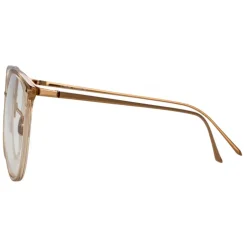 Linda Farrow - Kings Oversized Optical Glasses in Ash - LFL747C10OPT - Linda Farrow Eyewear - Avvenice