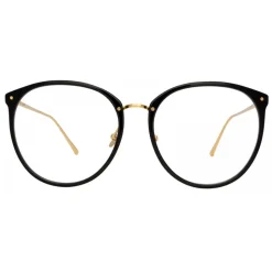 Linda Farrow - Kings Oversized Optical Glasses in Black - LFLC747C7OPT - Linda Farrow Eyewear - Avvenice