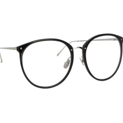 Linda Farrow - Kings Oversized Optical Glasses in Black - LFL747C8OPT - Linda Farrow Eyewear - Avvenice
