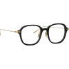 Linda Farrow - Lane Square Optical Frame in Black Men's (Asian Fit) - Linda Farrow Eyewear - Avvenice
