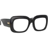 Linda Farrow - Lavinia Rectangular Optical Glasses in Black - LFL995C6OPT - Linda Farrow Eyewear - Avvenice