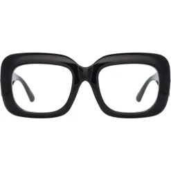 Linda Farrow - Lavinia Rectangular Optical Glasses in Black - LFL995C6OPT - Linda Farrow Eyewear - Avvenice