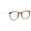 Linda Farrow - Linear Childs D-Frame Optical Glasses in Dark Tortoishell - LF03C3OPT - Linda Farrow Eyewear - Avvenice
