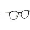 Linda Farrow - Linear Childs D-Frame Optical Glasses in Black - LF03C2OPT - Linda Farrow Eyewear - Avvenice