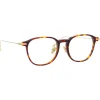 Linda Farrow - Linear Meier D-Frame Optical Glasses in Tortoiseshell - LF16C3OPT - Linda Farrow Eyewear - Avvenice