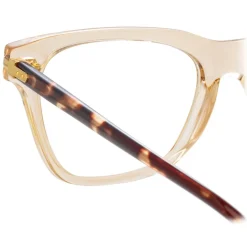 Linda Farrow - Mae A Cat Eye Optical Glasses in Ash - LF55AC3OPT - Linda Farrow Eyewear - Avvenice