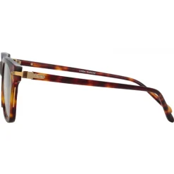 Linda Farrow - Mae A Cat Eye Optical Glasses in Tortoiseshell - LF55AC2OPT - Linda Farrow Eyewear - Avvenice