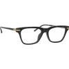 Linda Farrow - Mae Cat Eye Optical Glasses in Black - LF55C1OPT - Linda Farrow Eyewear - Avvenice