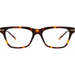 Linda Farrow - Mae Cat Eye Optical Glasses in Tortoiseshell - LF55C2OPT - Linda Farrow Eyewear - Avvenice