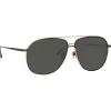 Linda Farrow - Matis Aviator Sunglasses in Black - LFL1279C1SUN - Linda Farrow Eyewear - Avvenice