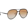 Linda Farrow - Matisse Aviator Sunglasses in Matt Nickel Camel (Men’s) - LFL1207C5SUN - Linda Farrow Eyewear - Avvenice