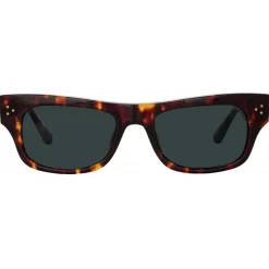 Linda Farrow - Men's Falck Rectangular Sunglasses in Tortoiseshell - LFL1448C2SUN - Linda Farrow Eyewear - Avvenice