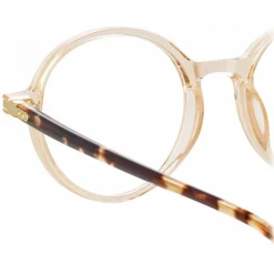 Linda Farrow - Merrick A Oval Optical Glasses in Ash - LF51AC5OPT - Linda Farrow Eyewear - Avvenice