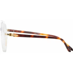 Linda Farrow - Merrick A Oval Optical Glasses in Clear - LF51AC3OPT - Linda Farrow Eyewear - Avvenice