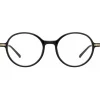 Linda Farrow - Merrick A Oval Optical Glasses in Black - LF51AC1OPT - Linda Farrow Eyewear - Avvenice