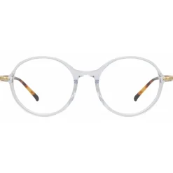 Linda Farrow - Merrick Oval Optical Glasses in Clear - LF51C3OPT - Linda Farrow Eyewear - Avvenice