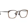Linda Farrow - Milo Square Optical Glasses in Nickel Rose Gold - LFL1338C6OPT - Linda Farrow Eyewear - Avvenice