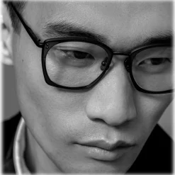 Linda Farrow - Milo Square Optical Frame in Matt Nickel - LFL1338C8OPT - Linda Farrow Eyewear - Avvenice