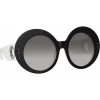 Linda Farrow - Paco Rabanne Donyale Oversized Sunglasses in Black White - LFL1120C5SUN - Linda Farrow Eyewear - Avvenice