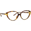 Linda Farrow - Palm Cat Eye Optical Glasses in Tortoiseshell - LFL1211C5OPT - Linda Farrow Eyewear - Avvenice