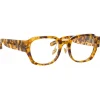 Linda Farrow - Ramon Rectangular Optical Glasses in Tobacco Tortoiseshell - LFL1270C7OPT - Linda Farrow Eyewear - Avvenice