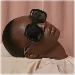 Linda Farrow - Renata Oversized Sunglasses in Tortoiseshell - LFL1126C2SUN - Linda Farrow Eyewear - Avvenice