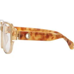 Linda Farrow - Renee Oversized Optical Frame in Saffron - LFL1293C2OPT - Linda Farrow Eyewear - Avvenice