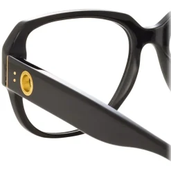 Linda Farrow - Renee Oversized Optical Glasses in Black - LFL1293C1OPT - Linda Farrow Eyewear - Avvenice