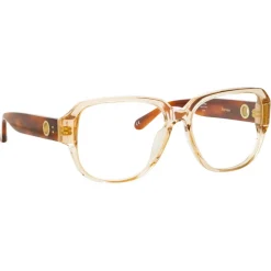 Linda Farrow - Renee Oversized Optical Glasses in Ash - LFL1293C3OPT - Linda Farrow Eyewear - Avvenice