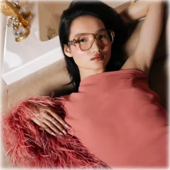 Linda Farrow - Renee Oversized Optical Glasses in Ash - LFL1293C3OPT - Linda Farrow Eyewear - Avvenice