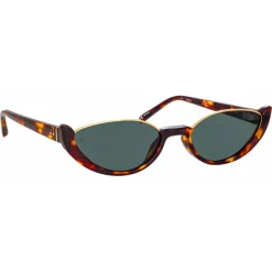 Linda Farrow - Robyn Cat Eye Sunglasses in Tortoiseshell - LFL1169C2SUN - Linda Farrow Eyewear - Avvenice