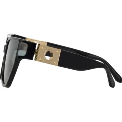 Linda Farrow - Sabine Oversized Sunglasses in Black - LFL1298C1SUN - Linda Farrow Eyewear - Avvenice