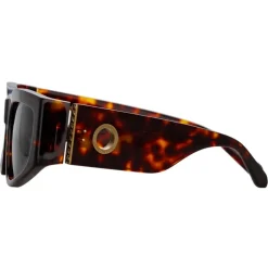 Linda Farrow - Senna Cat Eye Sunglasses in Tortoiseshell - LFL1351C2SUN - Linda Farrow Eyewear - Avvenice