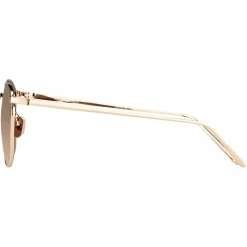 Linda Farrow - Simon Square Sunglasses in Rose Gold - LFLC479C3SUN - Linda Farrow Eyewear - Avvenice