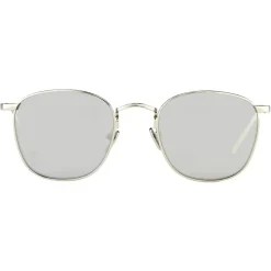 Linda Farrow - Simon Square Sunglasses in White Gold - LFLC479C2SUN - Linda Farrow Eyewear - Avvenice