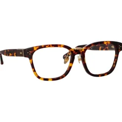 Linda Farrow - Steffen A Optical D-Frame in Tortoiseshell - LFL1402AC2OPT - Linda Farrow Eyewear - Avvenice