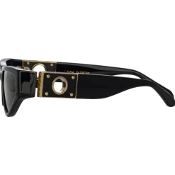Linda Farrow - Tomie Cat Eye Sunglasses in Black - LFL1426C1SUN - Linda Farrow Eyewear - Avvenice