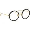 Linda Farrow - Tracy Oversized Optical Glasses in Black - LFL239C1OPT - Linda Farrow Eyewear - Avvenice