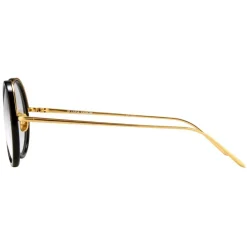 Linda Farrow - Tracy Oversized Optical Glasses in Black - LFL239C1OPT - Linda Farrow Eyewear - Avvenice