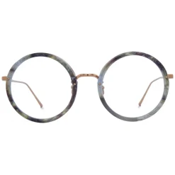 Linda Farrow - Tracy Round Optical Glasses in Grey Marble - LFL239C54OPT - Linda Farrow Eyewear - Avvenice