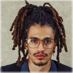 Linda Farrow - Xate Rectangular Optical Glasses in Black Yellow Gold - LFL1235C1OPT - Linda Farrow Eyewear - Avvenice