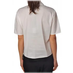 Liu Jo - Shirt with Gold Detail - White - Shirts - Made in Italy - Luxury Exclusive Collection - Avvenice